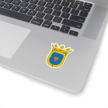 Escudo de Luesma (Spain) (Coat of Arms) STICKER Vinyl Kiss-Cut Decal