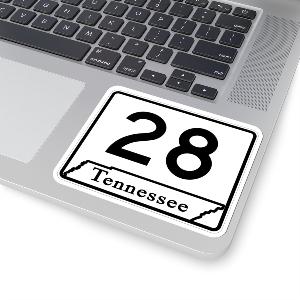 Tennessee 28 (Tennessee) (Road Sign) STICKER Vinyl Kiss-Cut Decal