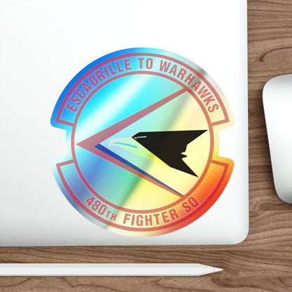 480th Fighter Squadron (U.S. Air Force) Holographic STICKER Die-Cut Vinyl Decal-The Sticker Space