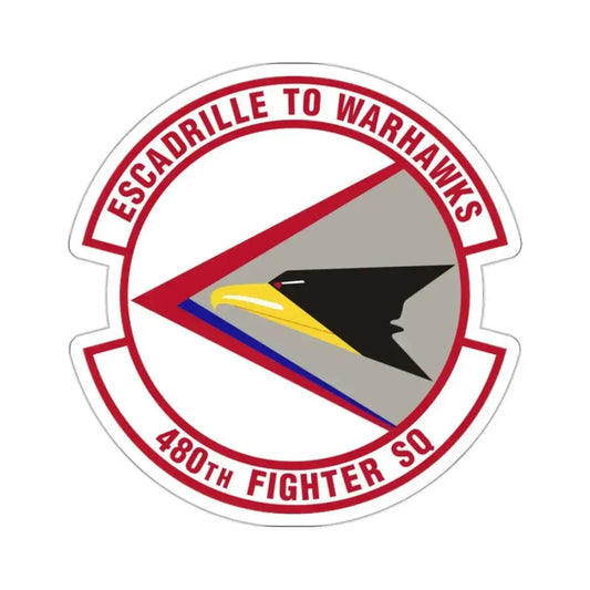 480th Fighter Squadron (U.S. Air Force) STICKER Vinyl Die-Cut Decal 2 Inch - The Sticker Space