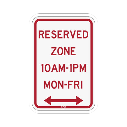 PBOT Road sign P4490D (Oregon) (Road Sign) STICKER Vinyl Kiss-Cut Decal