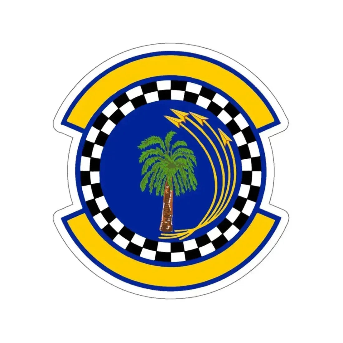 482 Force Support Squadron AFRC (U.S. Air Force) STICKER Vinyl Die-Cut Decal 4 Inch - The Sticker Space