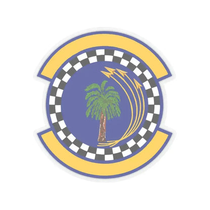 482 Force Support Squadron AFRC (U.S. Air Force) STICKER Vinyl Kiss-Cut Decal 3 Inch Transparent - The Sticker Space