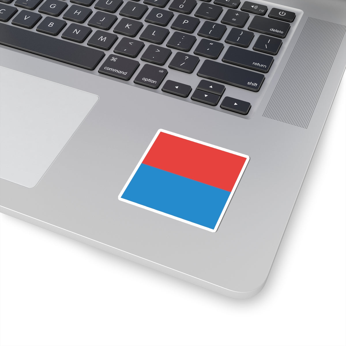 Flag of Canton of Ticino (Switzerland) STICKER Vinyl Kiss-Cut Decal