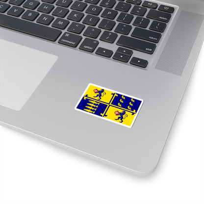 Bournemouth town flag (England) STICKER Vinyl Kiss-Cut Decal