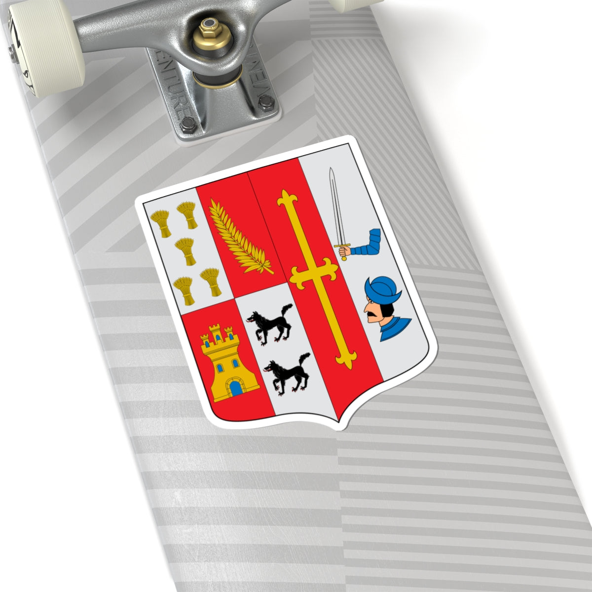 Escudo de Artea (Spain) (Coat of Arms) STICKER Vinyl Kiss-Cut Decal