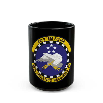 482d Logistics Readiness Squadron (U.S. Air Force) Black Coffee Mug-15oz-The Sticker Space