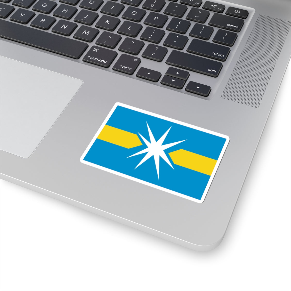 Flag of Linyevo Novosibirsk oblast (Russia) STICKER Vinyl Kiss-Cut Decal