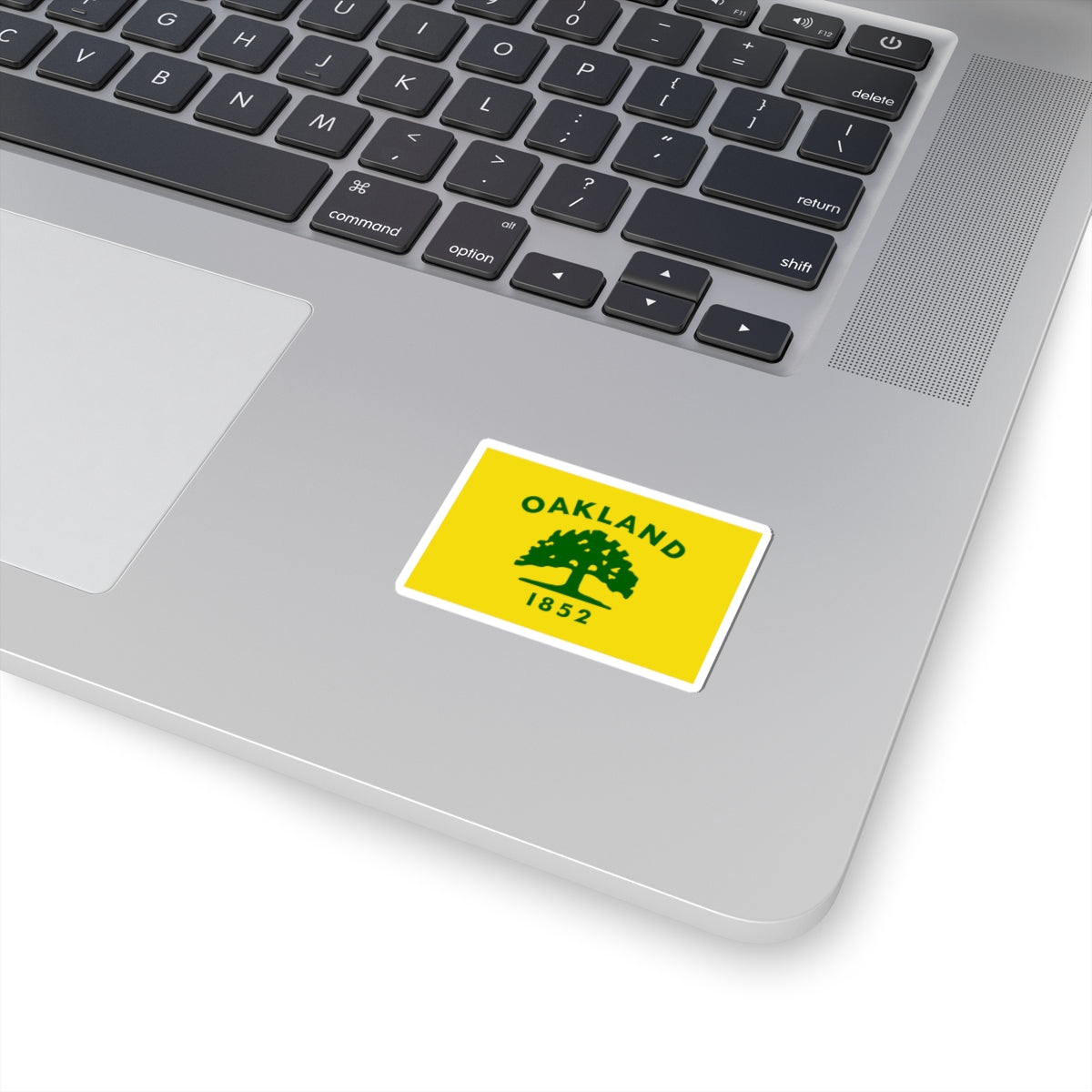 Flag of Oakland, California - STICKER Vinyl Kiss-Cut Decal