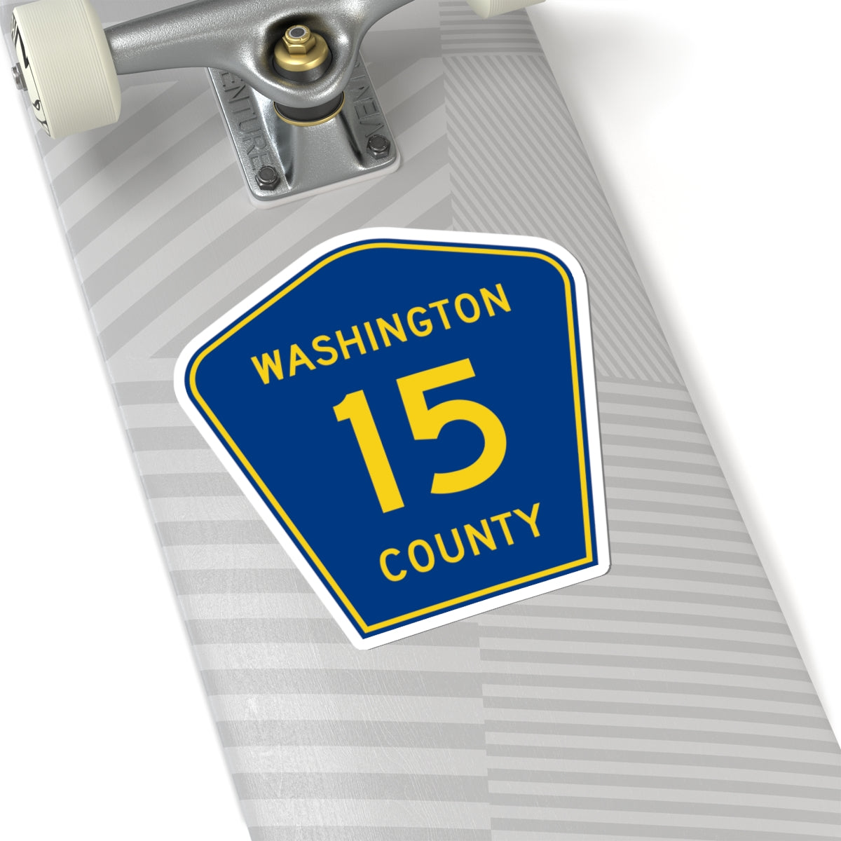 Washington County Route 15 MN (Minnesota) (Road Sign) STICKER Vinyl Kiss-Cut Decal