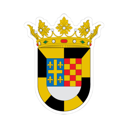 Escudo de Lalueza (Spain) (Coat of Arms) STICKER Vinyl Kiss-Cut Decal