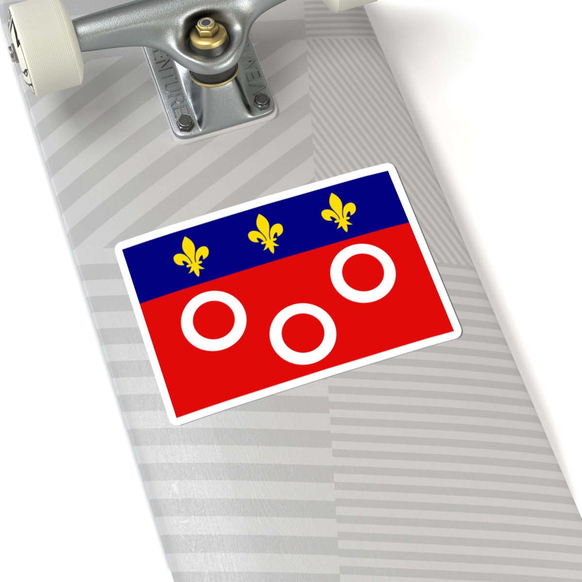 Flag of Macon (France) STICKER Vinyl Kiss-Cut Decal