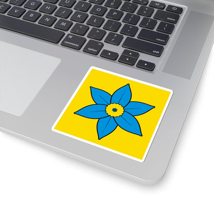 CHE Mellstorf Flag proposal 3 (Switzerland) STICKER Vinyl Kiss-Cut Decal