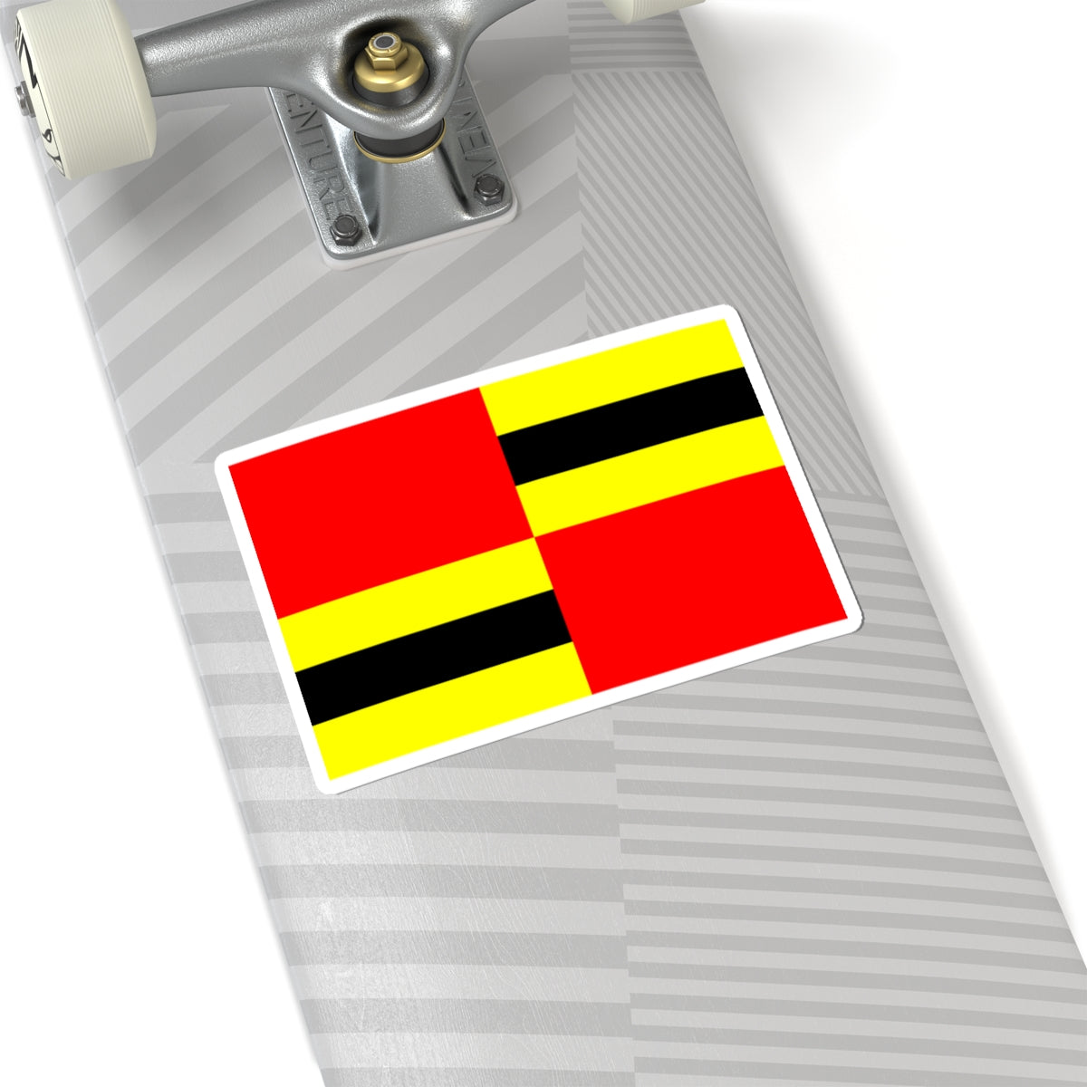 Flag of Ushant (France) STICKER Vinyl Kiss-Cut Decal