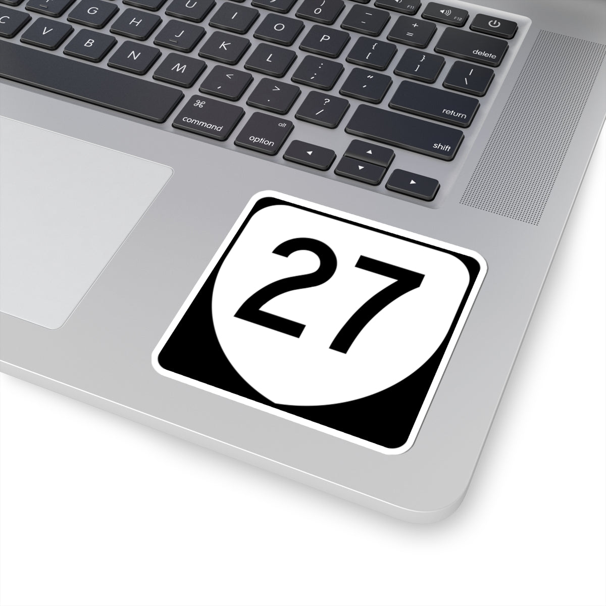 Virginia 27 (Virginia) (Road Sign) STICKER Vinyl Kiss-Cut Decal