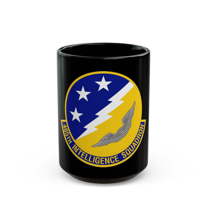 485 Intelligence Squadron ACC (U.S. Air Force) Black Coffee Mug-15oz-The Sticker Space