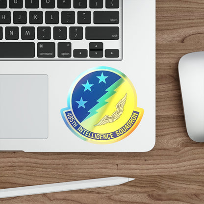 485 Intelligence Squadron ACC (U.S. Air Force) Holographic STICKER Die-Cut Vinyl Decal-The Sticker Space