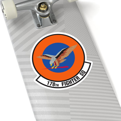 178 Fighter Squadron (U.S. Air Force) STICKER Vinyl Kiss-Cut Decal-The Sticker Space