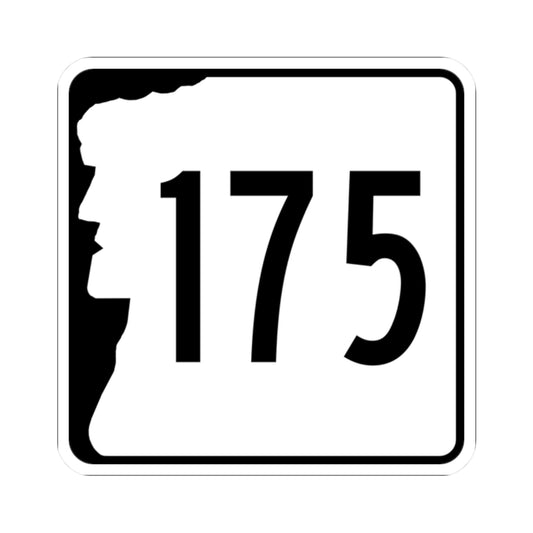 NH Route 175 (New Hampshire) (Road Sign) STICKER Vinyl Kiss-Cut Decal