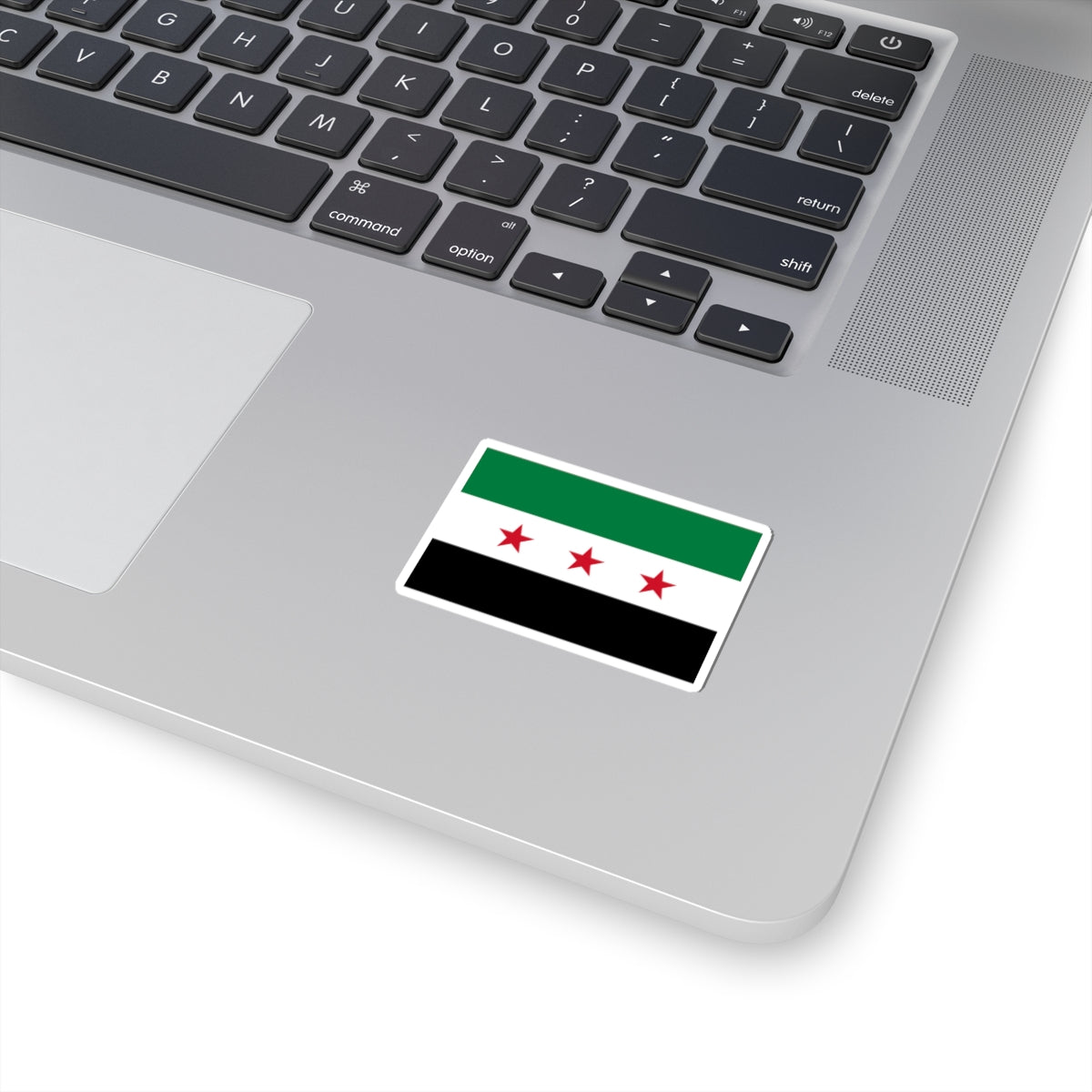 Flag of the Syrian revolution small stars (Syria) STICKER Vinyl Kiss-Cut Decal