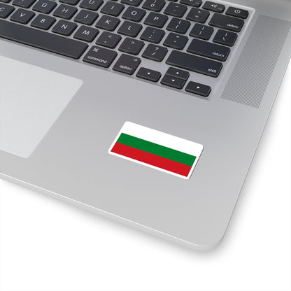 Hybrid flag of Belarus 1918 1991-1995 and 2012- (Belarus) STICKER Vinyl Kiss-Cut Decal