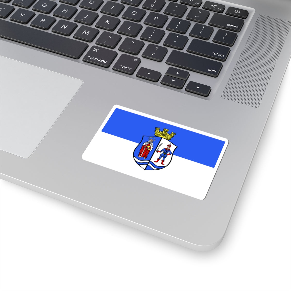 Flag of Bacs-Kiskun County (Hungary) STICKER Vinyl Kiss-Cut Decal