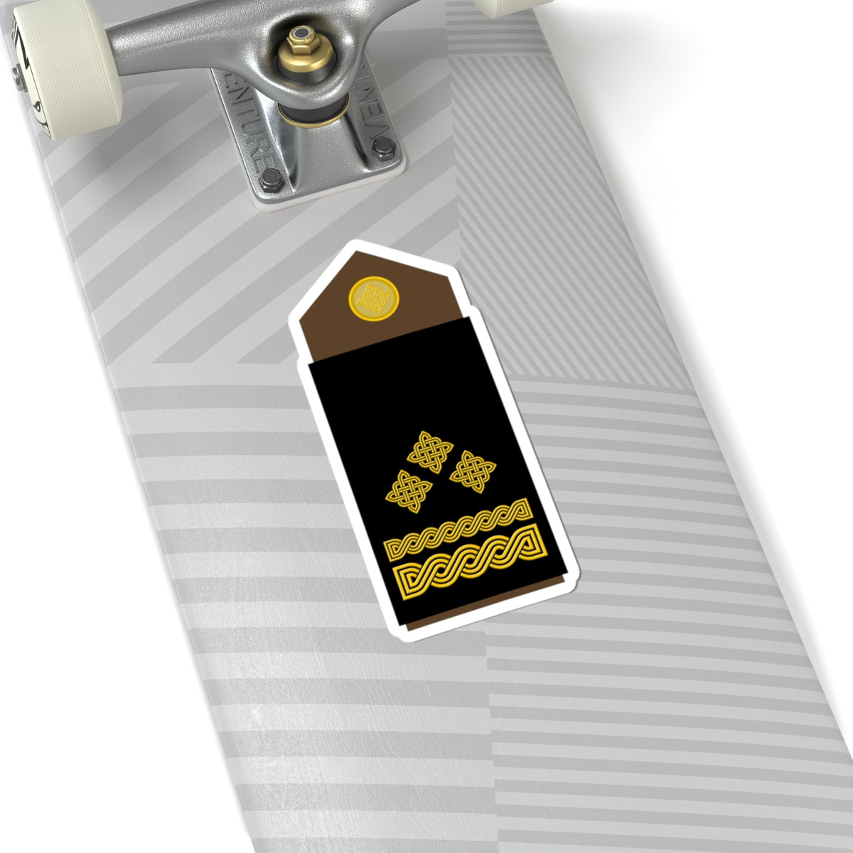 Army HRV OF 05 (Croatia) (Military Rank) STICKER Vinyl Kiss-Cut Decal