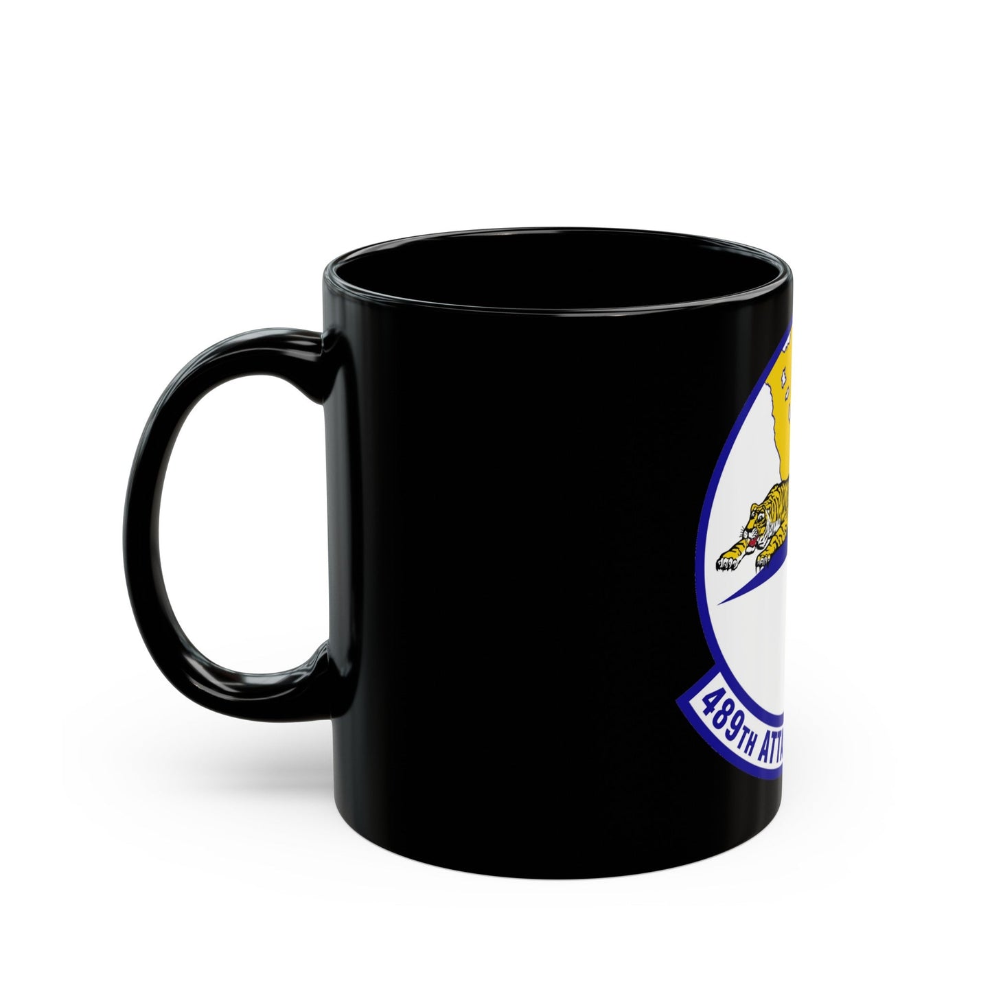 489 Attack Sq ACC (U.S. Air Force) Black Coffee Mug-The Sticker Space