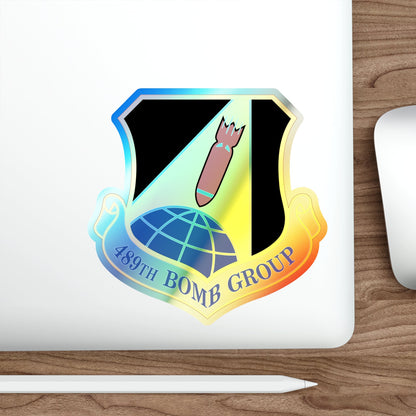 489 Bomb Group AFRC (U.S. Air Force) Holographic STICKER Die-Cut Vinyl Decal-The Sticker Space