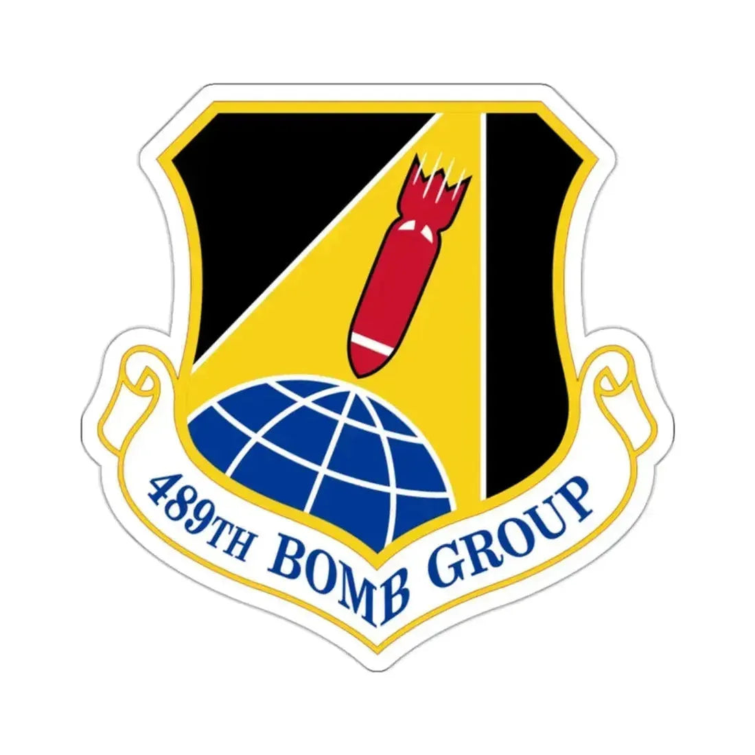 489 Bomb Group AFRC (U.S. Air Force) STICKER Vinyl Die-Cut Decal 2 Inch - The Sticker Space