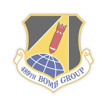 489 Bomb Group AFRC (U.S. Air Force) STICKER Vinyl Kiss-Cut Decal 2 Inch Transparent - The Sticker Space