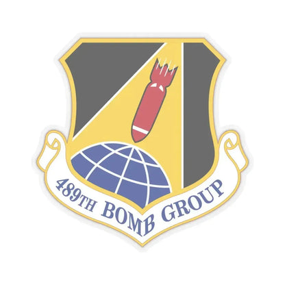 489 Bomb Group AFRC (U.S. Air Force) STICKER Vinyl Kiss-Cut Decal 6 Inch Transparent - The Sticker Space