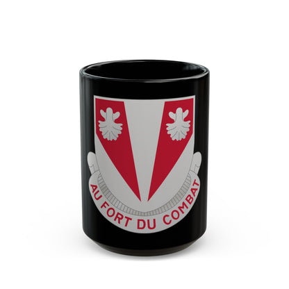 489 Engineer Battalion (U.S. Army) Black Coffee Mug-15oz-The Sticker Space