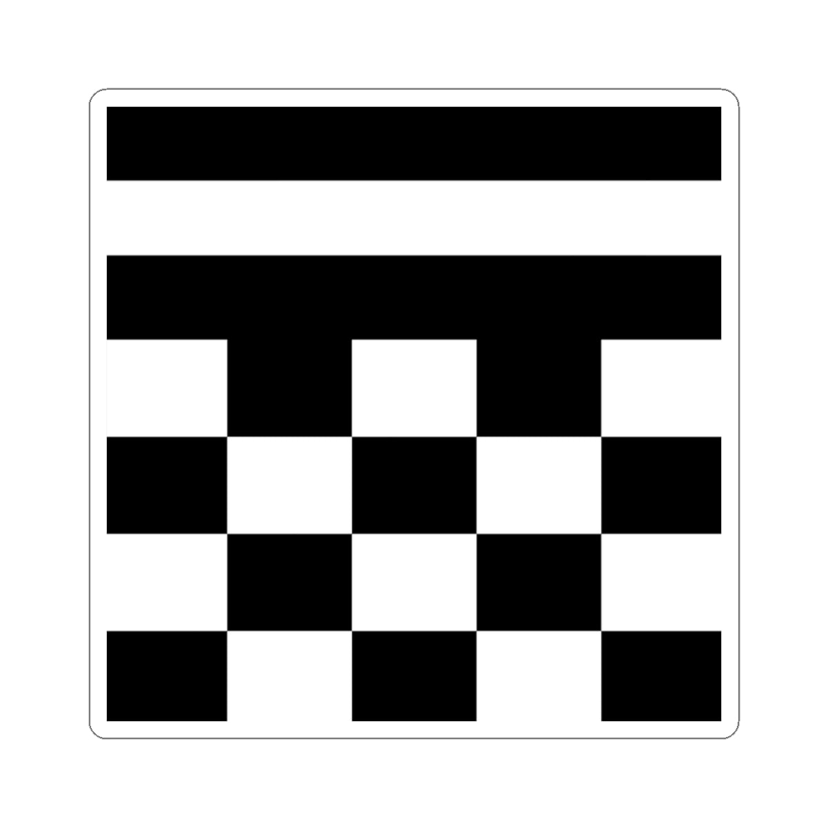 CHE Batzberg Flag (Switzerland) STICKER Vinyl Kiss-Cut Decal