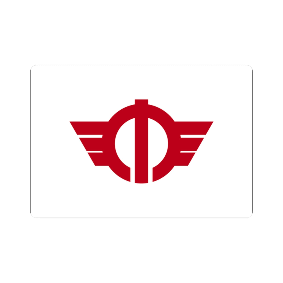 Flag of Minamiashigara Kanagawa (Japan) STICKER Vinyl Kiss-Cut Decal