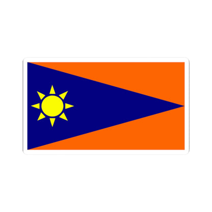 Flag of Falcon municipality (Venezuela) STICKER Vinyl Kiss-Cut Decal