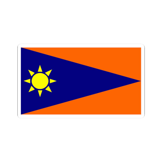 Flag of Falcon municipality (Venezuela) STICKER Vinyl Kiss-Cut Decal