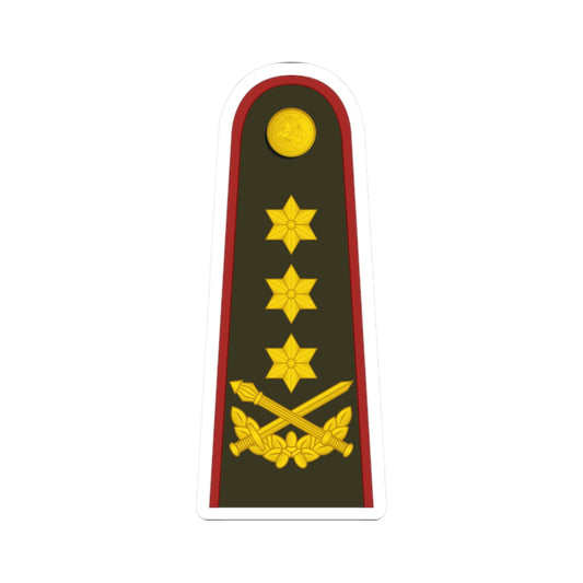 Lithuania Army OF 8 (Lithuania) (Military Rank) STICKER Vinyl Kiss-Cut Decal