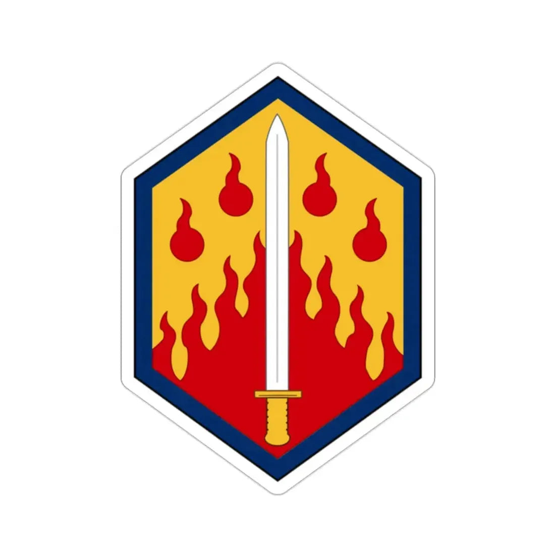 48th Chemical Brigade (U.S. Army) STICKER Vinyl Die-Cut Decal - The Sticker Space