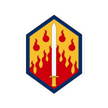 48th Chemical Brigade (U.S. Army) STICKER Vinyl Kiss-Cut Decal - The Sticker Space