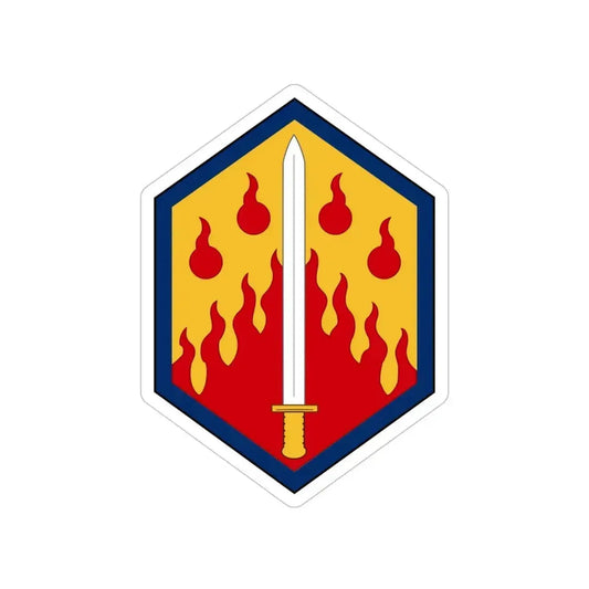 48th Chemical Brigade (U.S. Army) Transparent STICKER Die-Cut Vinyl Decal 6 Inch - The Sticker Space