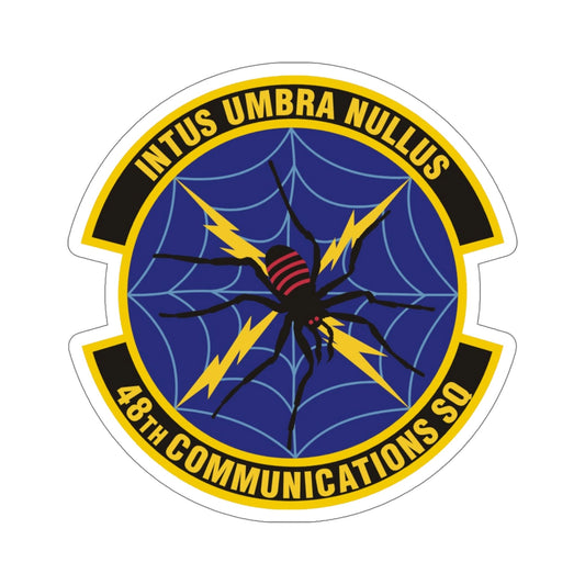 48th Communications Squadron (U.S. Air Force) STICKER Vinyl Die-Cut Decal-6 Inch-The Sticker Space