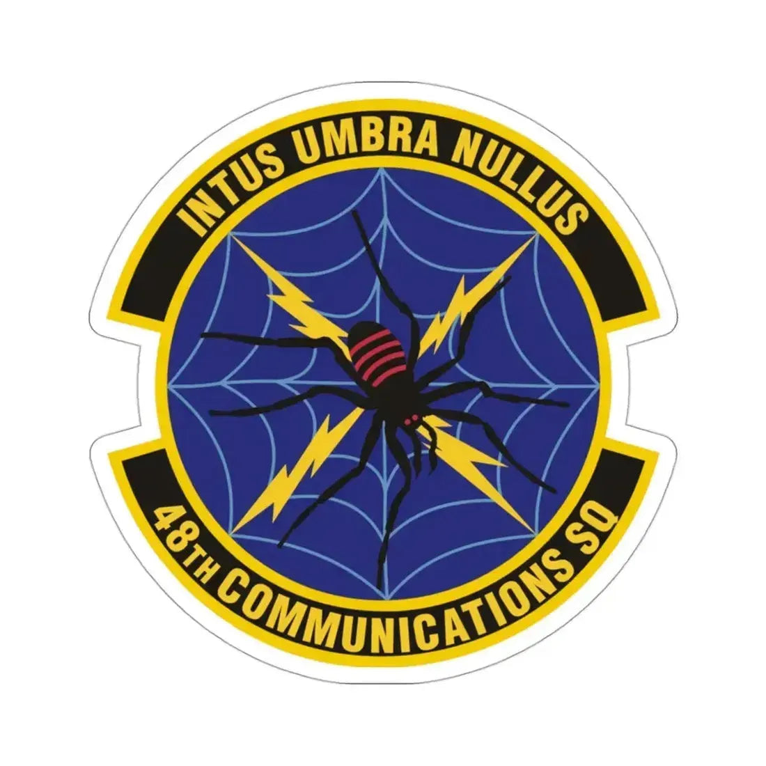 48th Communications Squadron (U.S. Air Force) STICKER Vinyl Die-Cut Decal 3 Inch - The Sticker Space