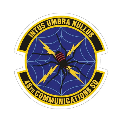 48th Communications Squadron (U.S. Air Force) STICKER Vinyl Die-Cut Decal 3 Inch - The Sticker Space