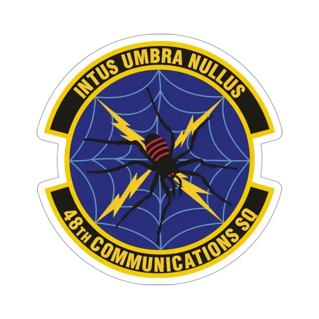 48th Communications Squadron (U.S. Air Force) STICKER Vinyl Die-Cut Decal 4 Inch - The Sticker Space