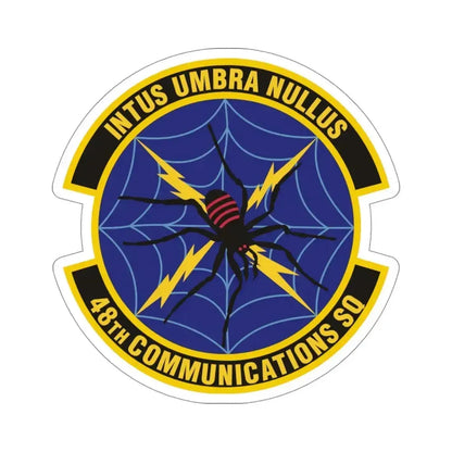 48th Communications Squadron (U.S. Air Force) STICKER Vinyl Die-Cut Decal 4 Inch - The Sticker Space