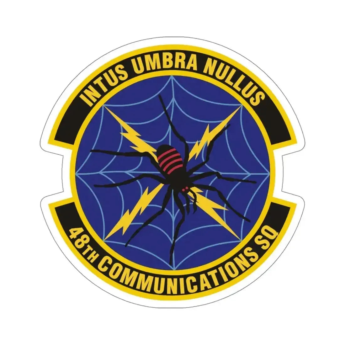 48th Communications Squadron (U.S. Air Force) STICKER Vinyl Die-Cut Decal 5 Inch - The Sticker Space