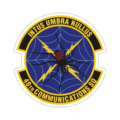 48th Communications Squadron (U.S. Air Force) STICKER Vinyl Die-Cut Decal 5 Inch - The Sticker Space