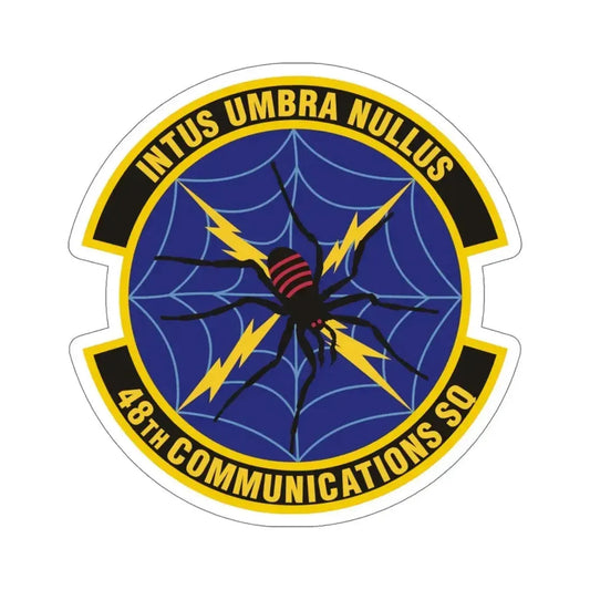 48th Communications Squadron (U.S. Air Force) STICKER Vinyl Die-Cut Decal 6 Inch - The Sticker Space