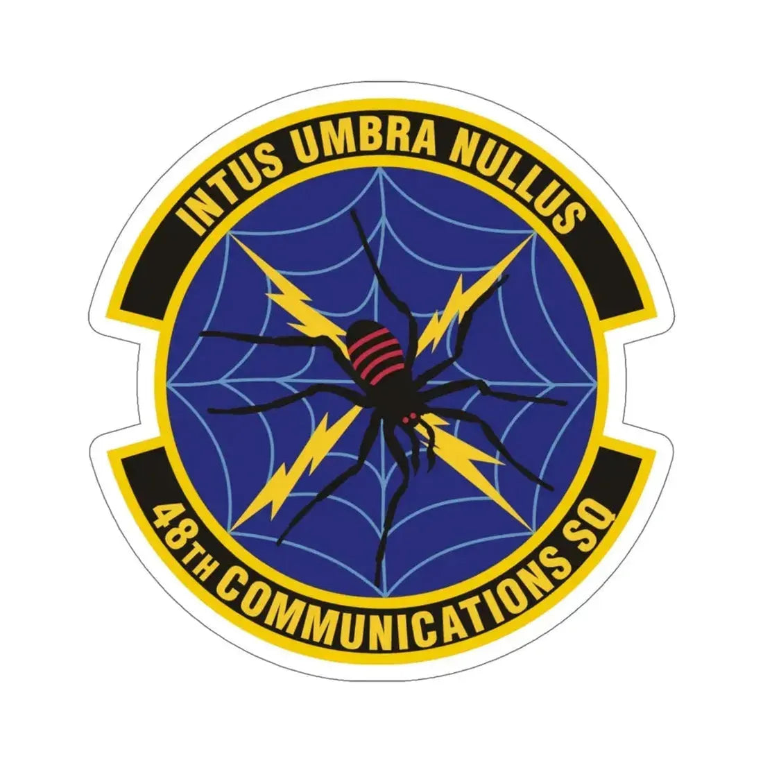 48th Communications Squadron (U.S. Air Force) STICKER Vinyl Die-Cut Decal - The Sticker Space